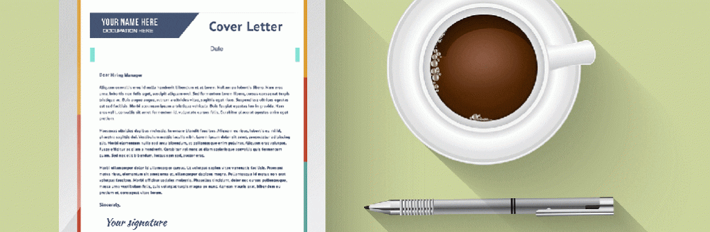 کاورلتر برای موقعیت شغلی