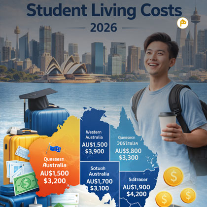 راهنمای هزینه زندگی بین‌المللی برای دانشجویان در سیدنی، ملبورن و دیگر ایالت‌های استرالیا