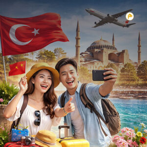 ترکیه ورود بدون ویزا را برای گردشگران چینی آغاز کرد