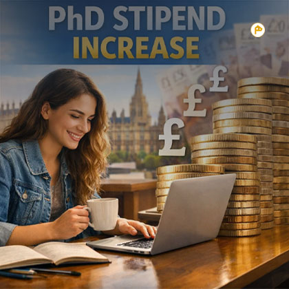 افزایش حداقل فاند دکتری انگلستان